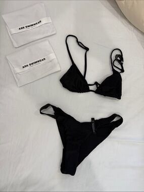 ARK Swimwear Black Triangle Bikini Set